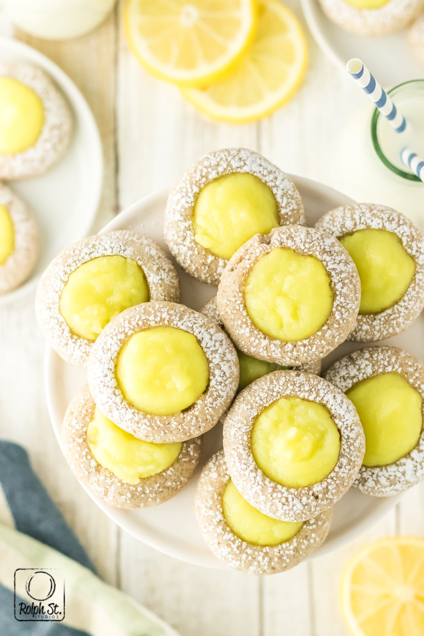 Exclusive Lemon Thumbprint Cookies