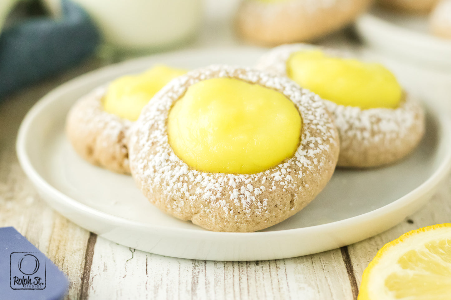 Exclusive Lemon Thumbprint Cookies