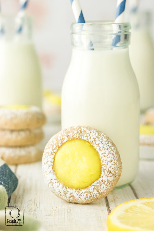 Exclusive Lemon Thumbprint Cookies