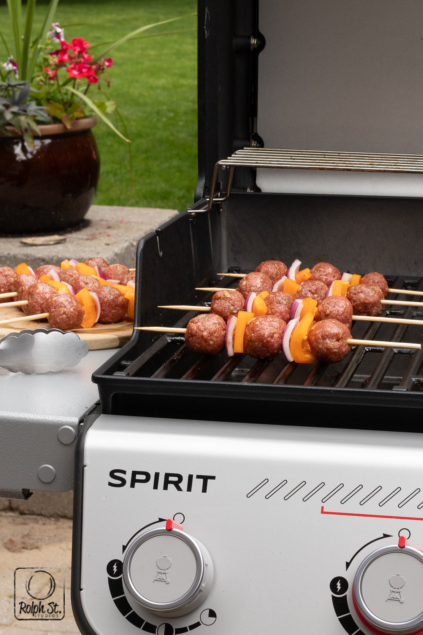 Exclusive Grilled Meatball Skewers