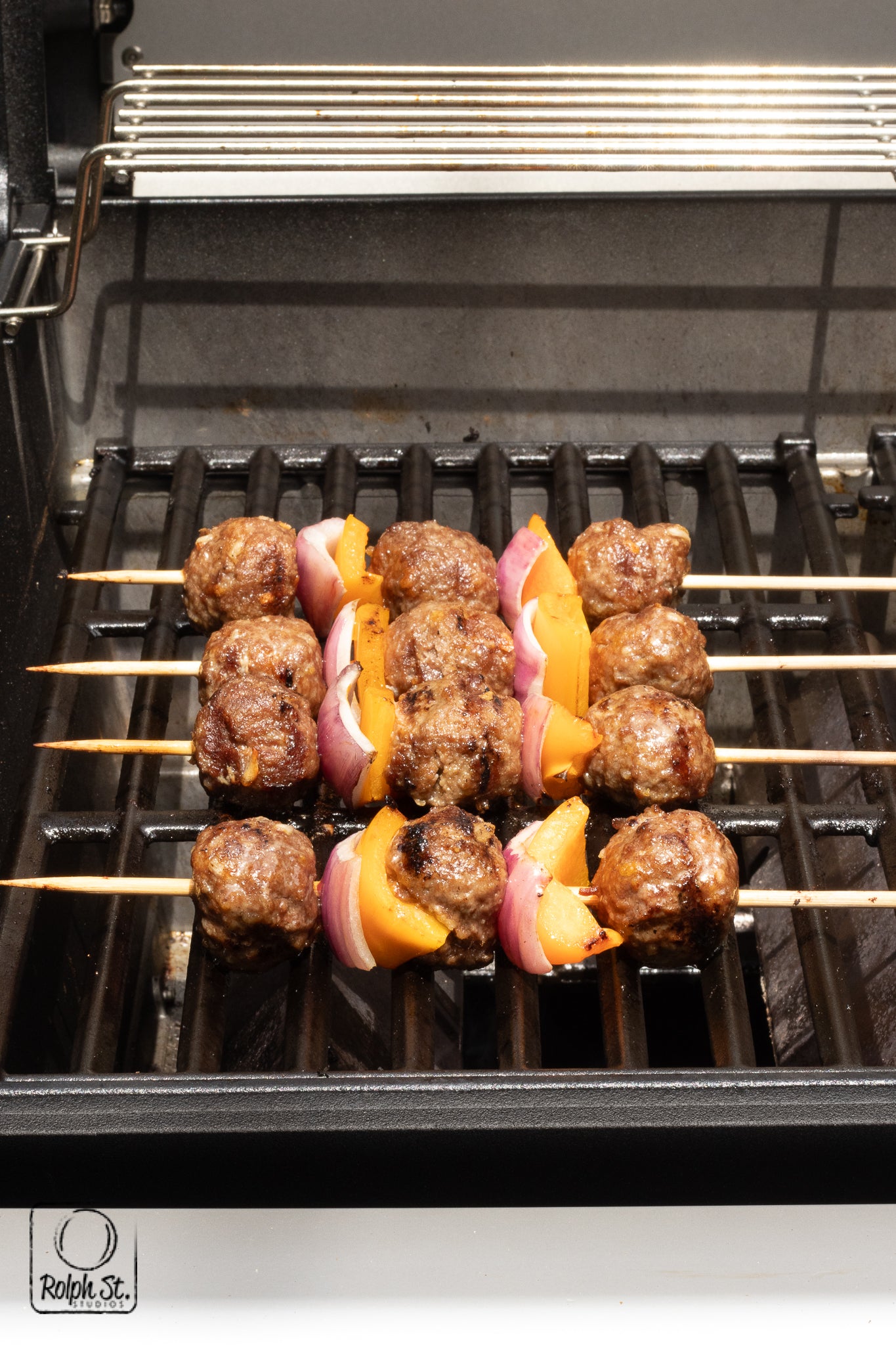 Exclusive Grilled Meatball Skewers