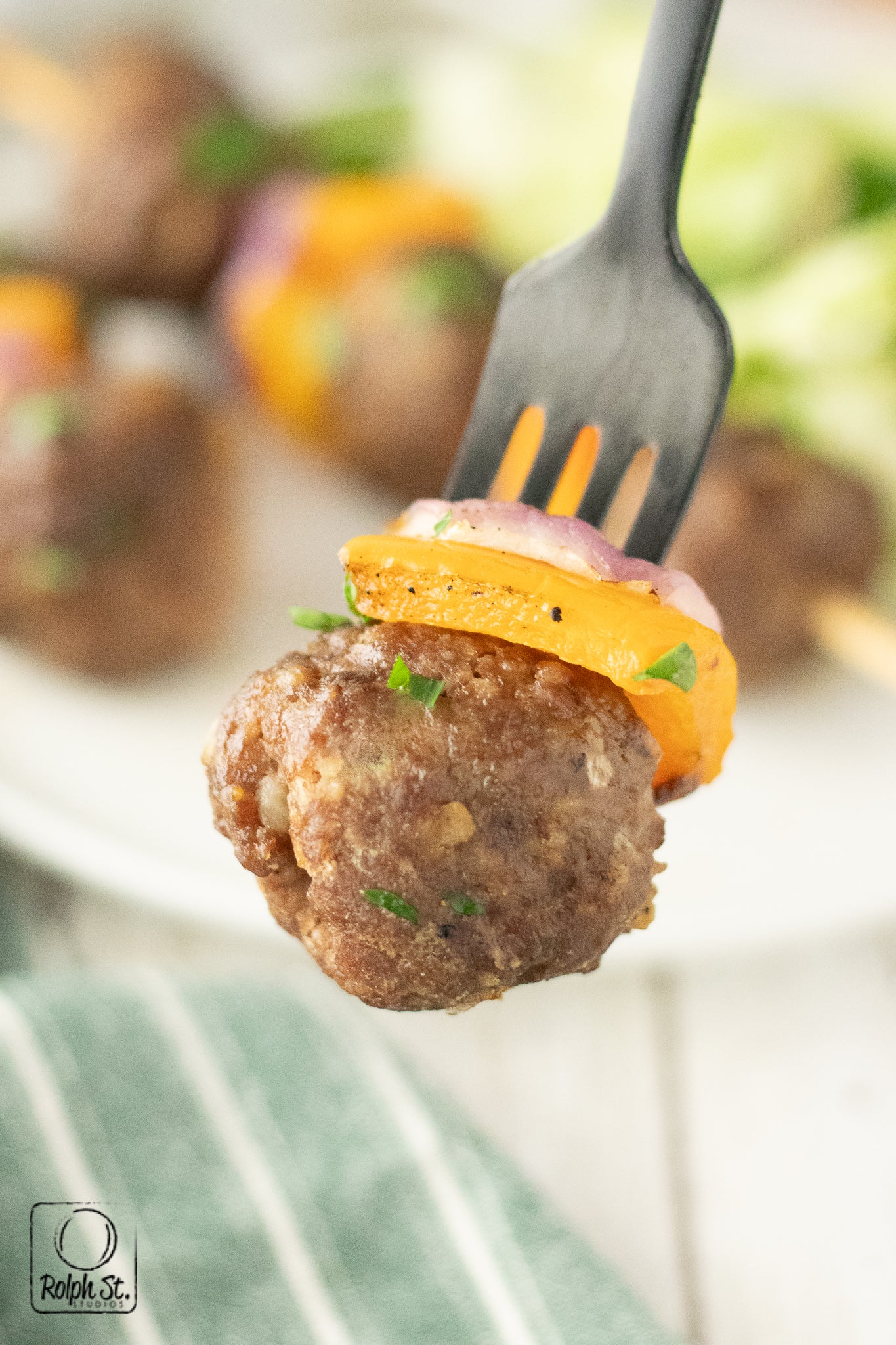 Exclusive Grilled Meatball Skewers