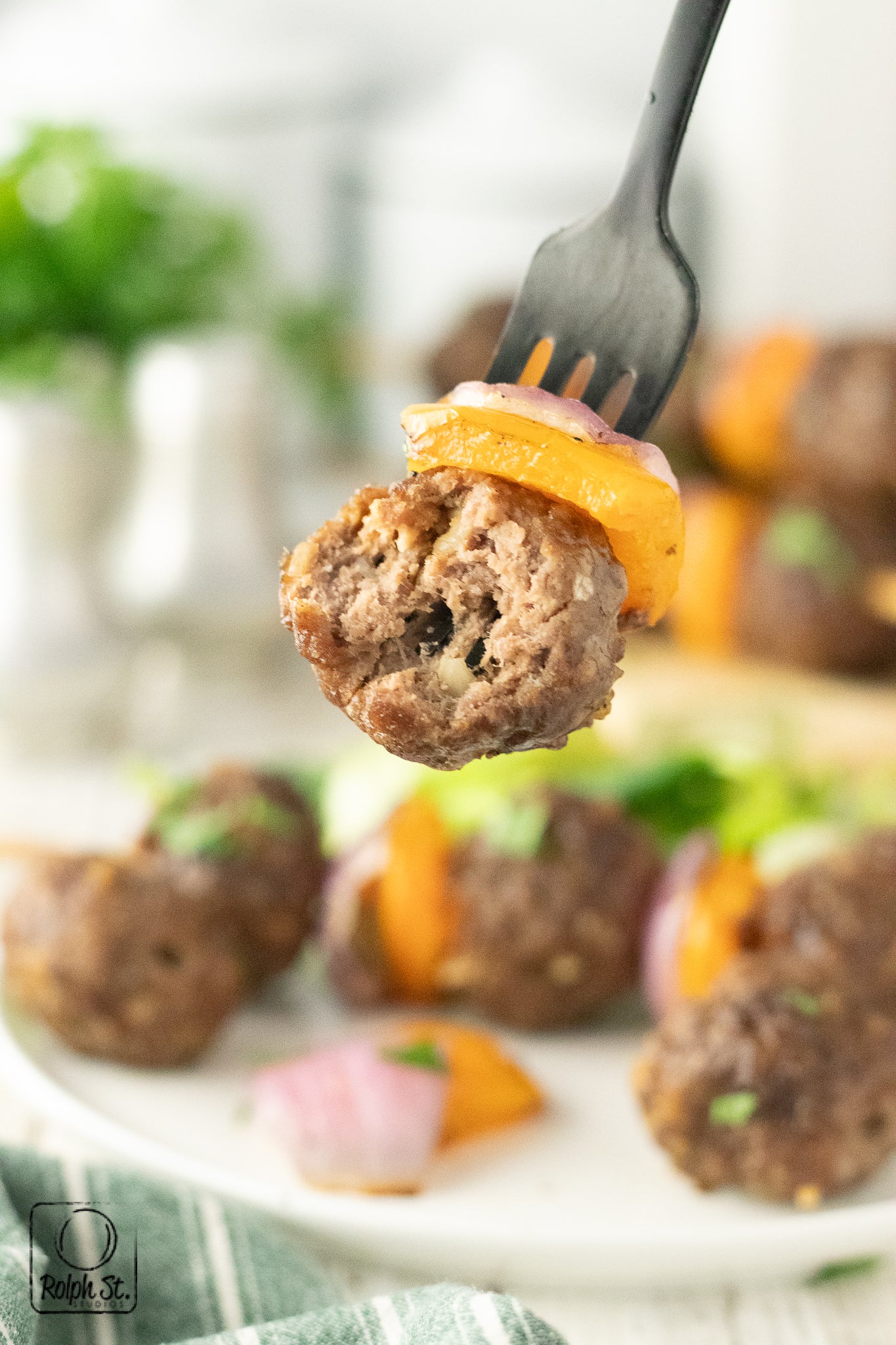 Exclusive Grilled Meatball Skewers