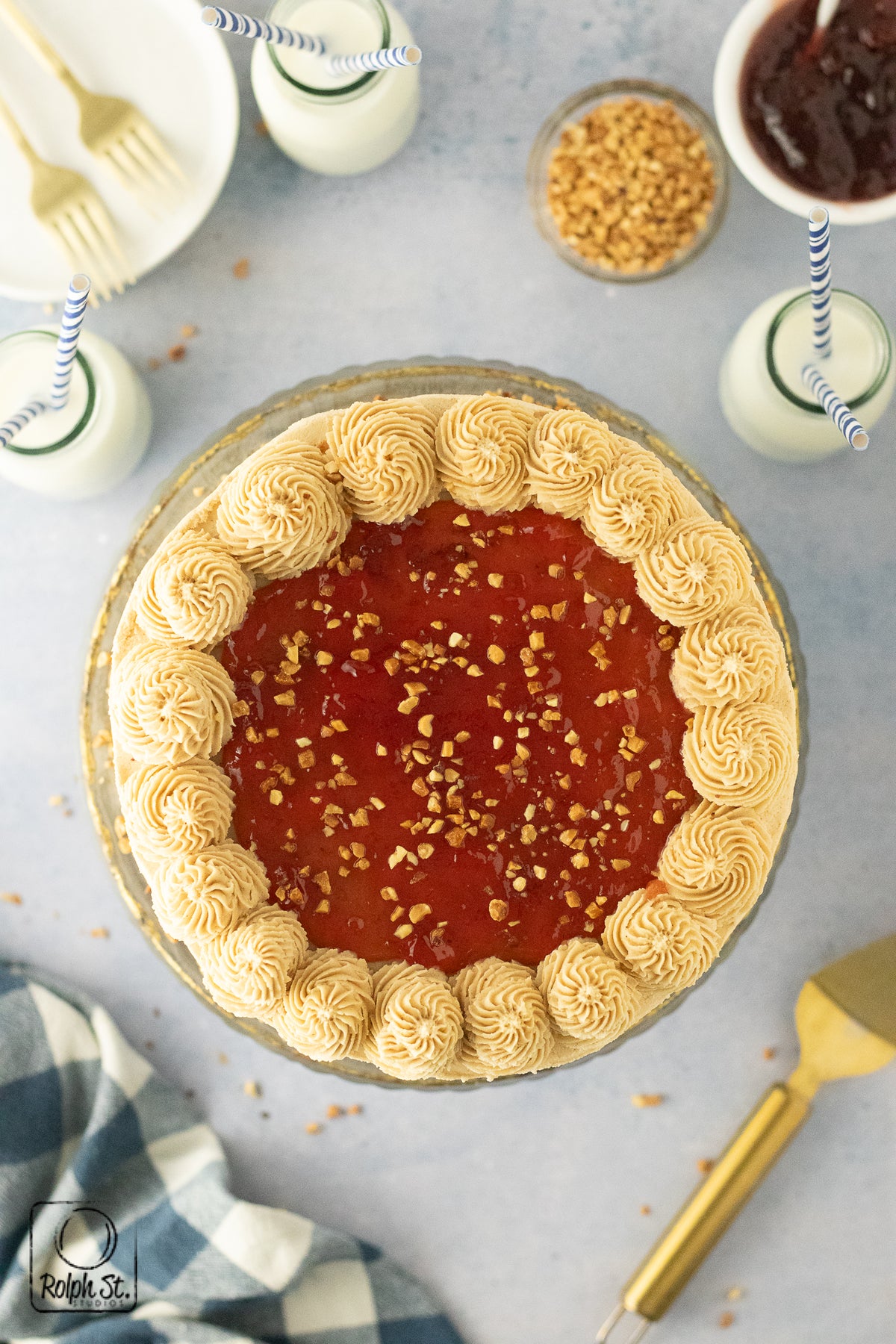 Exclusive PB&J Layer Cake