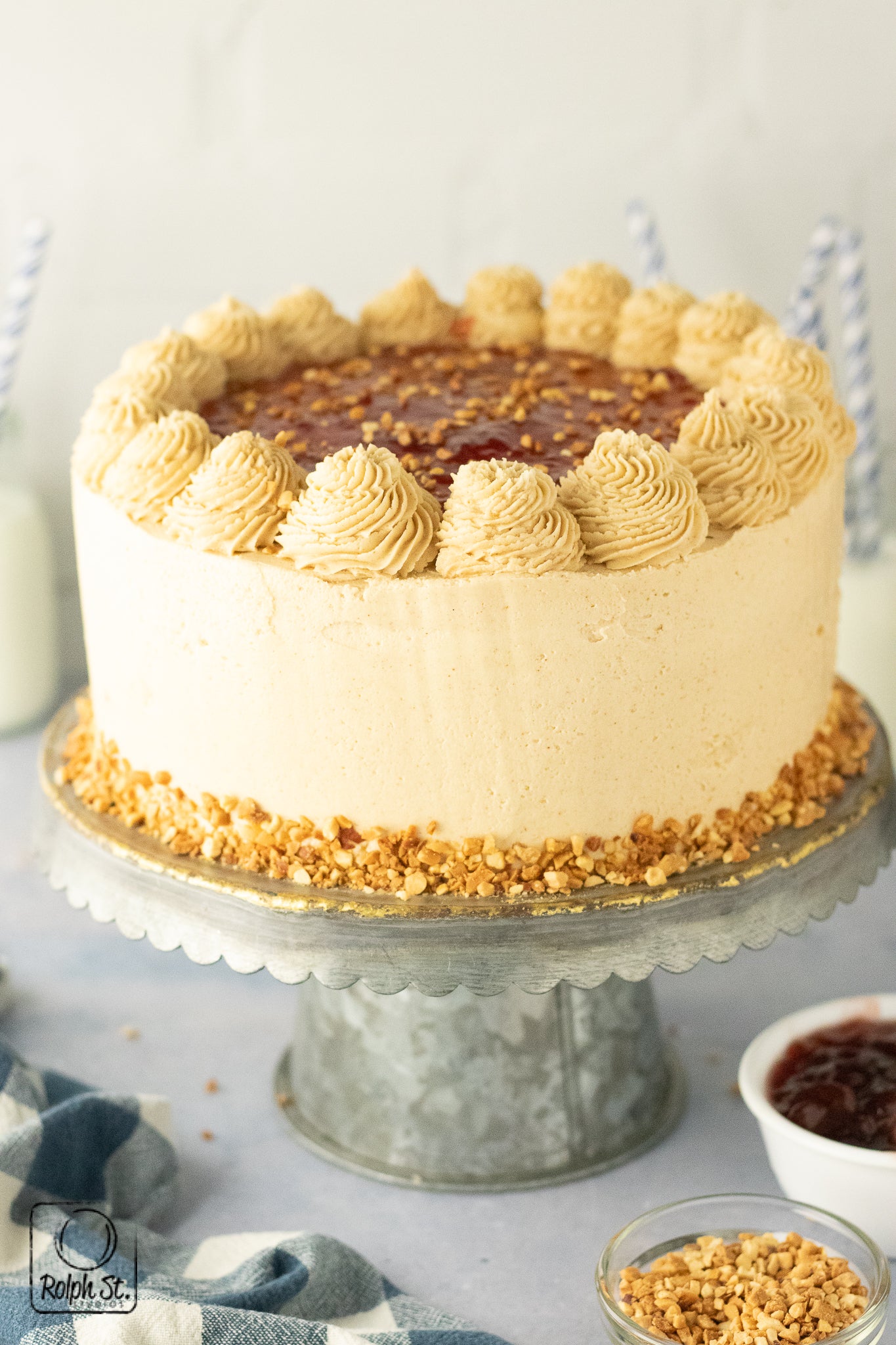 Exclusive PB&J Layer Cake