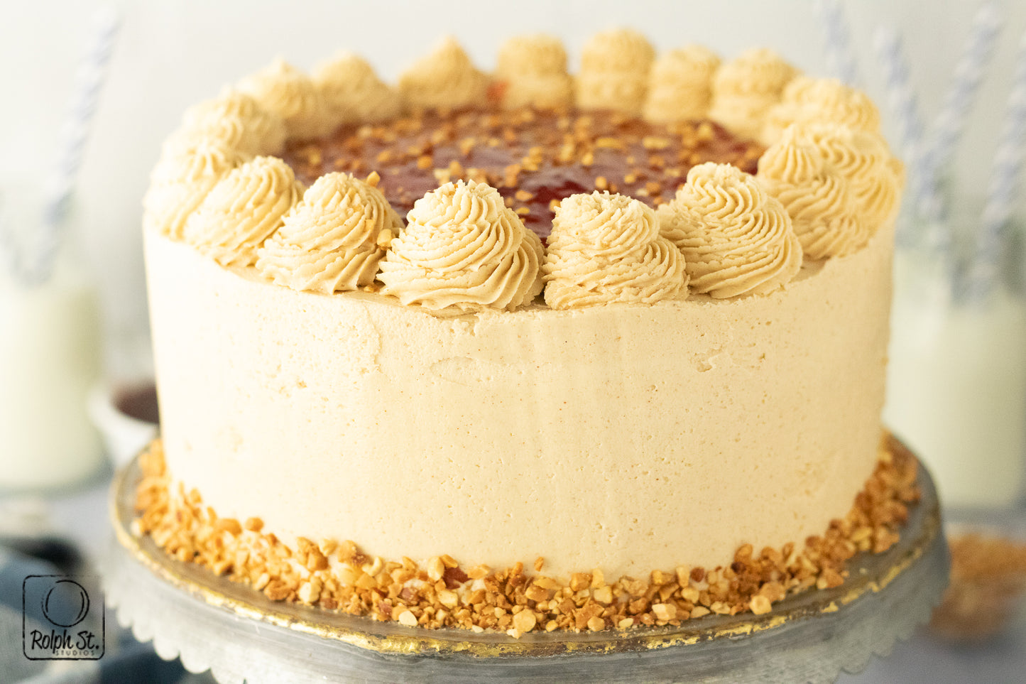 Exclusive PB&J Layer Cake