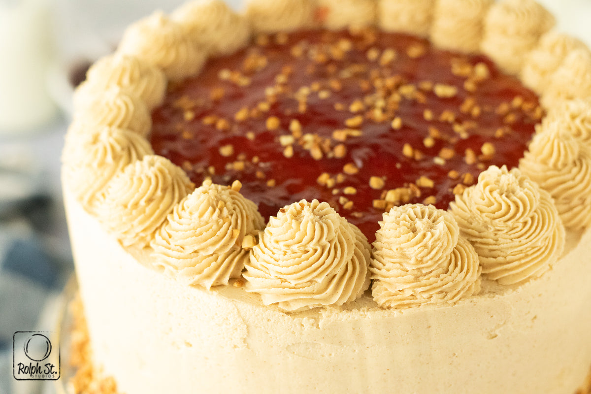 Exclusive PB&J Layer Cake
