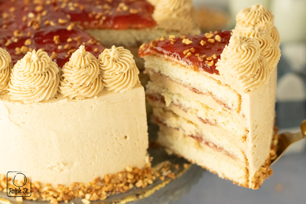 Exclusive PB&J Layer Cake