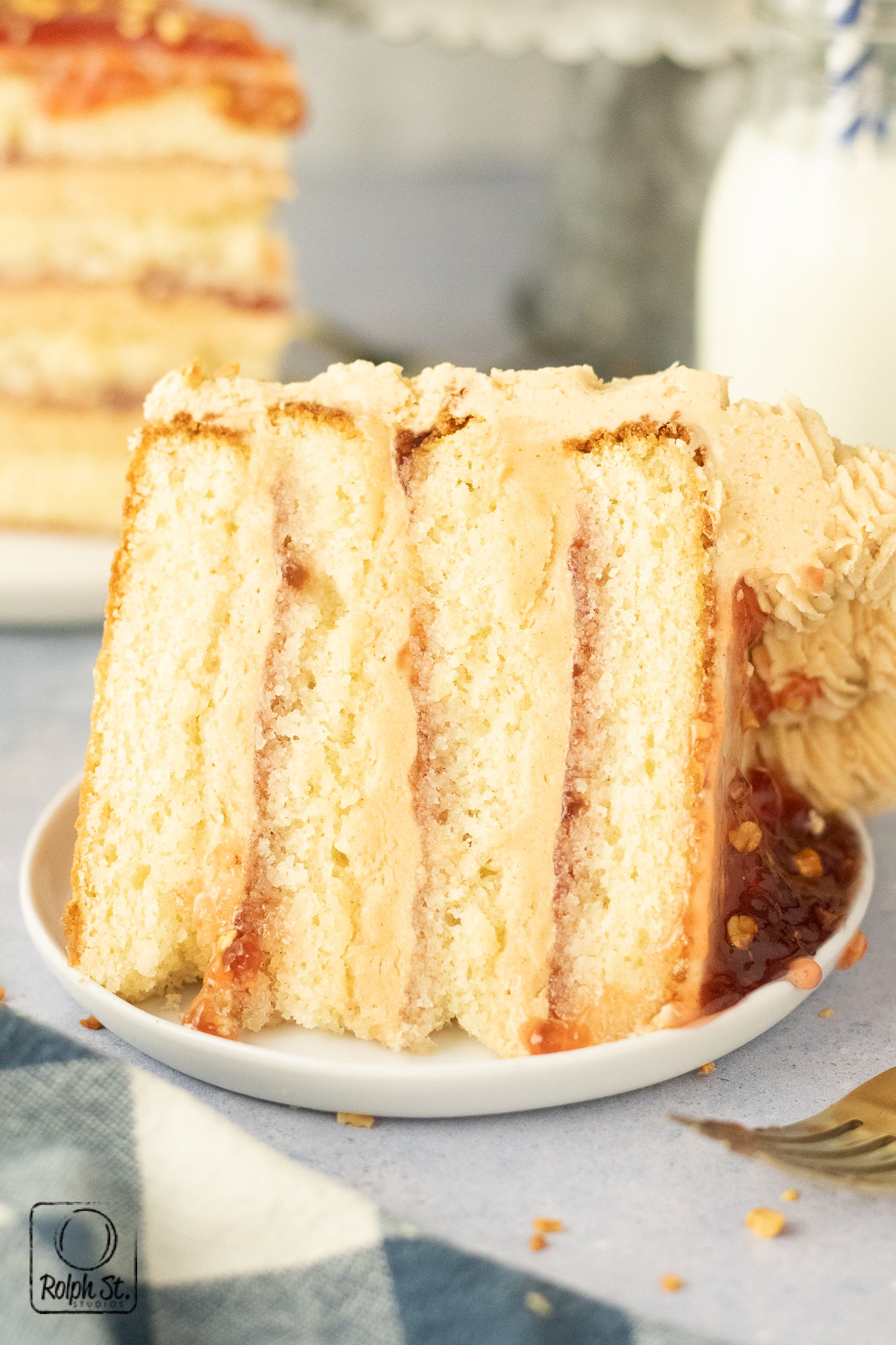 Exclusive PB&J Layer Cake