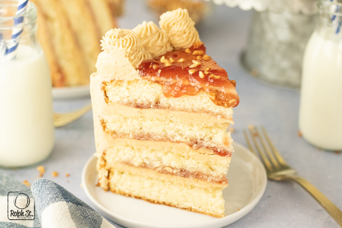 Exclusive PB&J Layer Cake