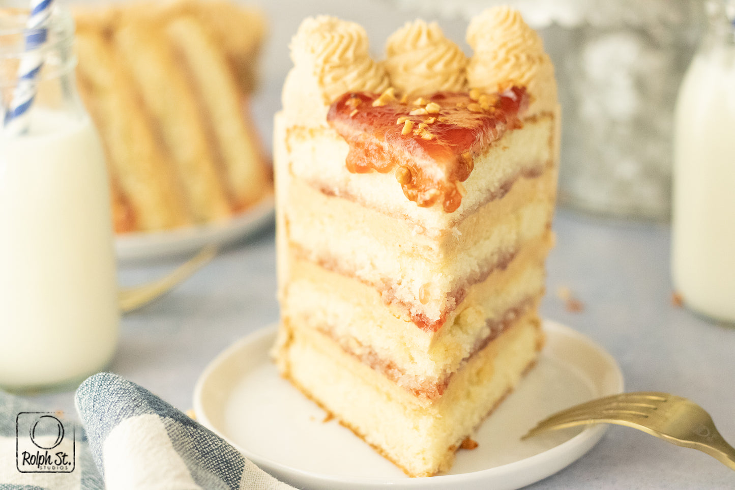 Exclusive PB&J Layer Cake