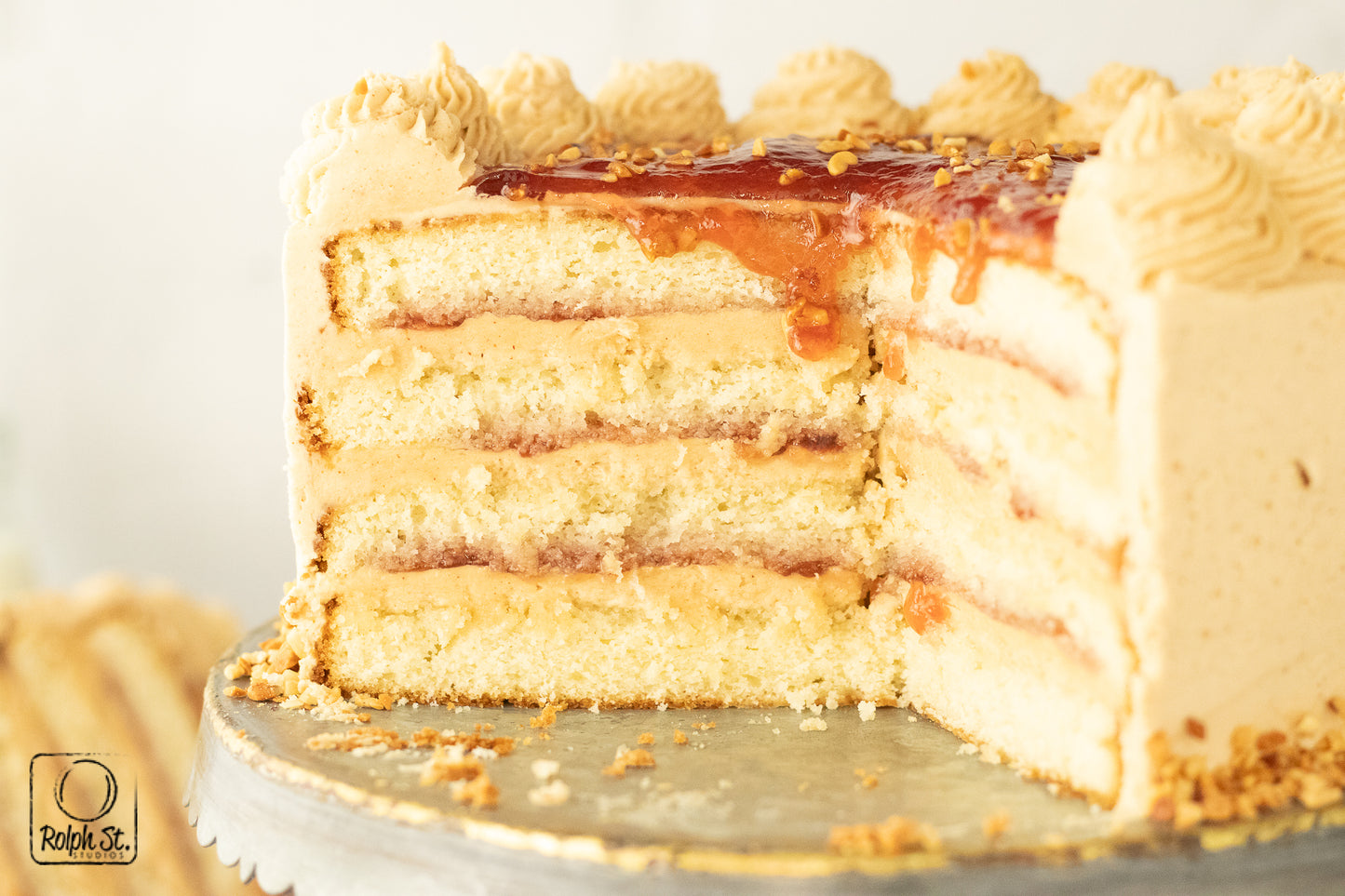 Exclusive PB&J Layer Cake