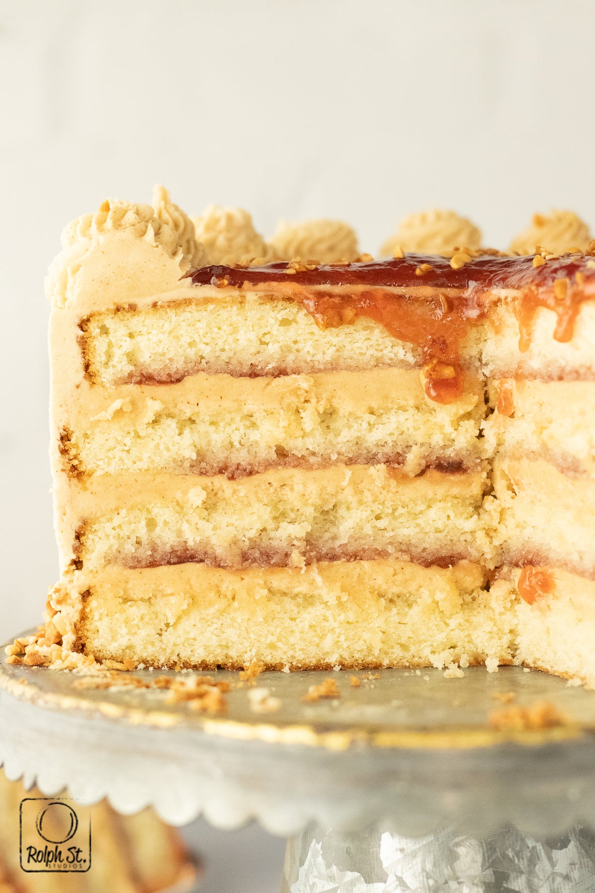 Exclusive PB&J Layer Cake