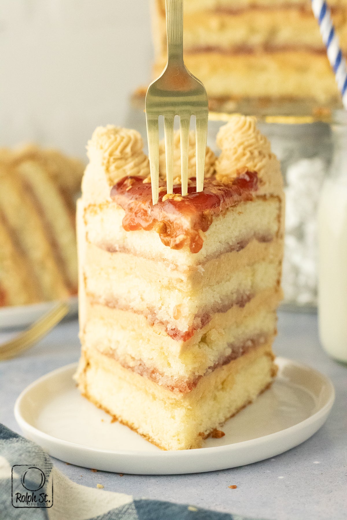 Exclusive PB&J Layer Cake