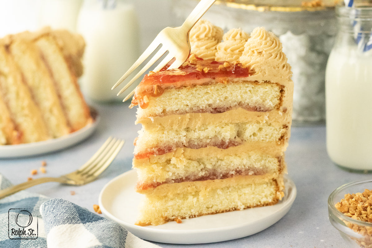 Exclusive PB&J Layer Cake