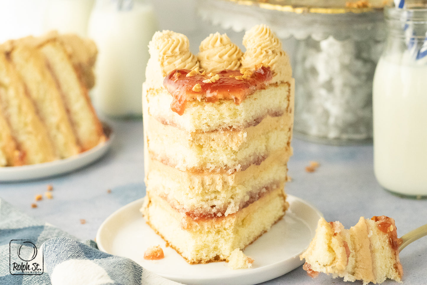 Exclusive PB&J Layer Cake