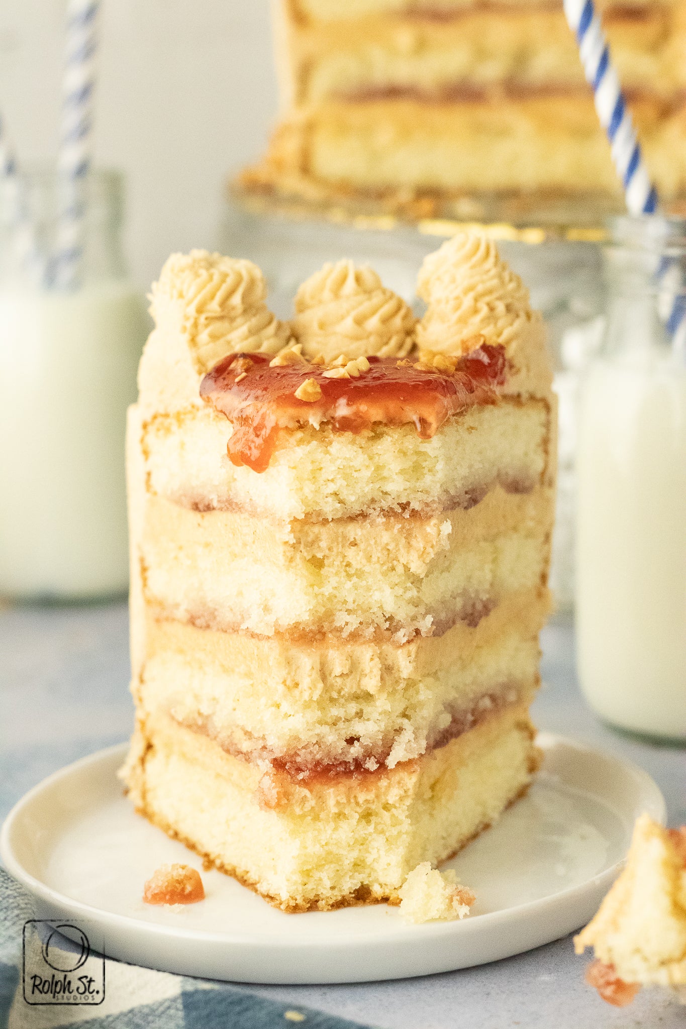 Exclusive PB&J Layer Cake