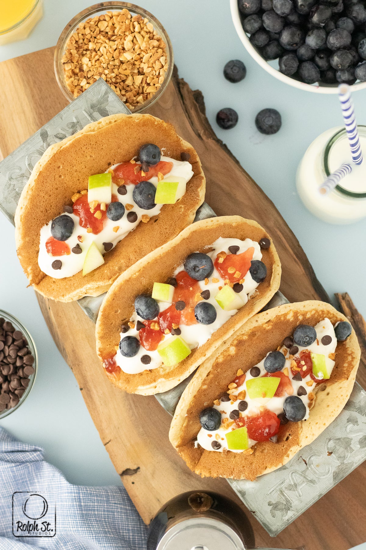 Mini Exclusive Pancake Tacos