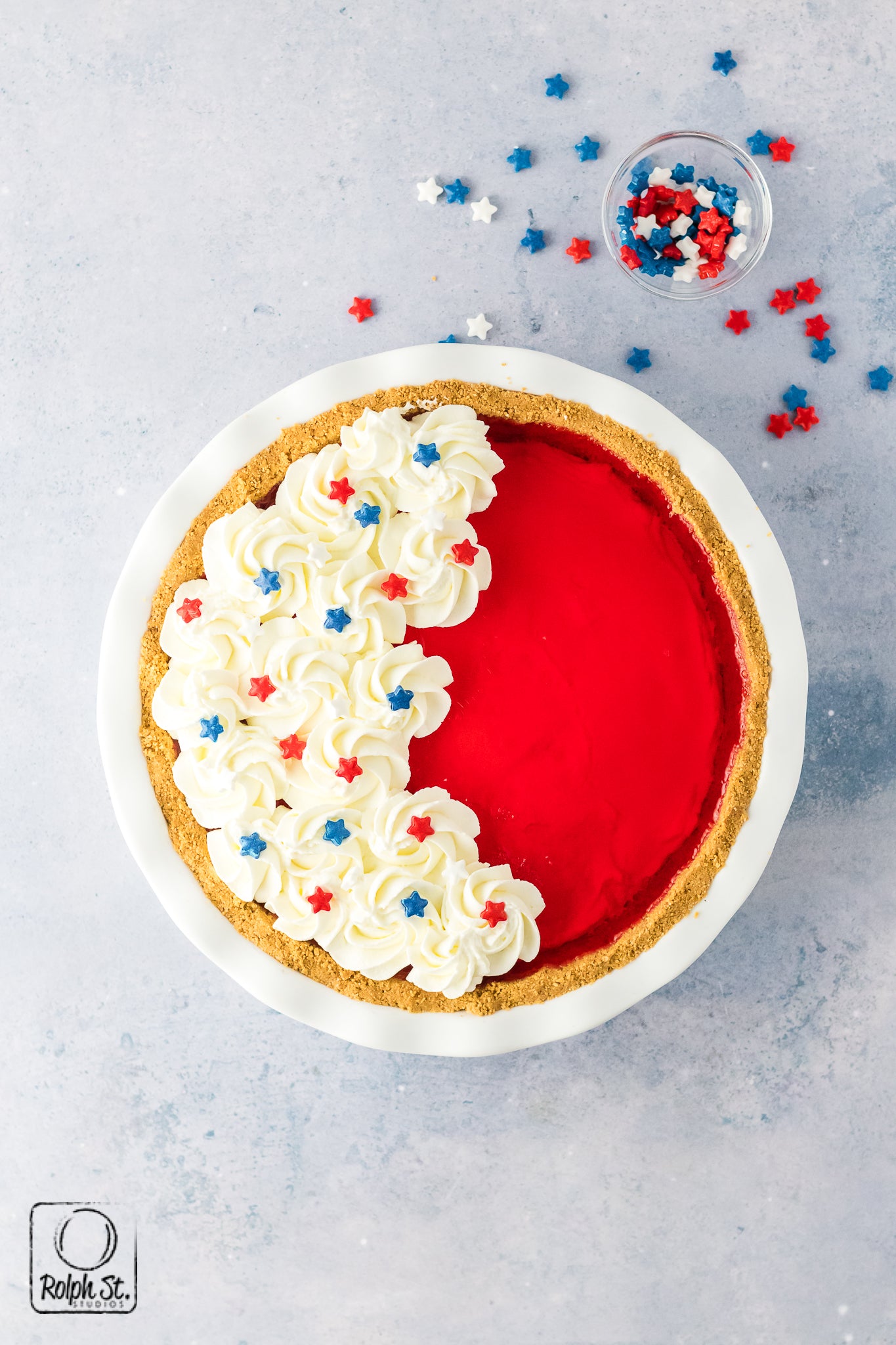 Exclusive Patriotic Pie - No Bake