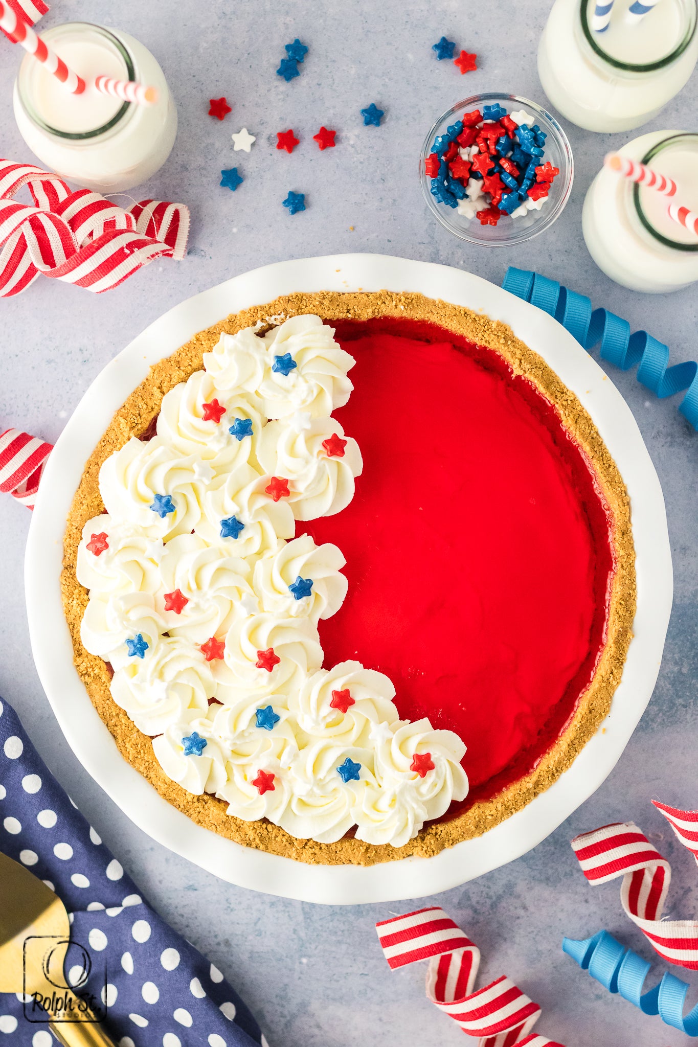 Exclusive Patriotic Pie - No Bake
