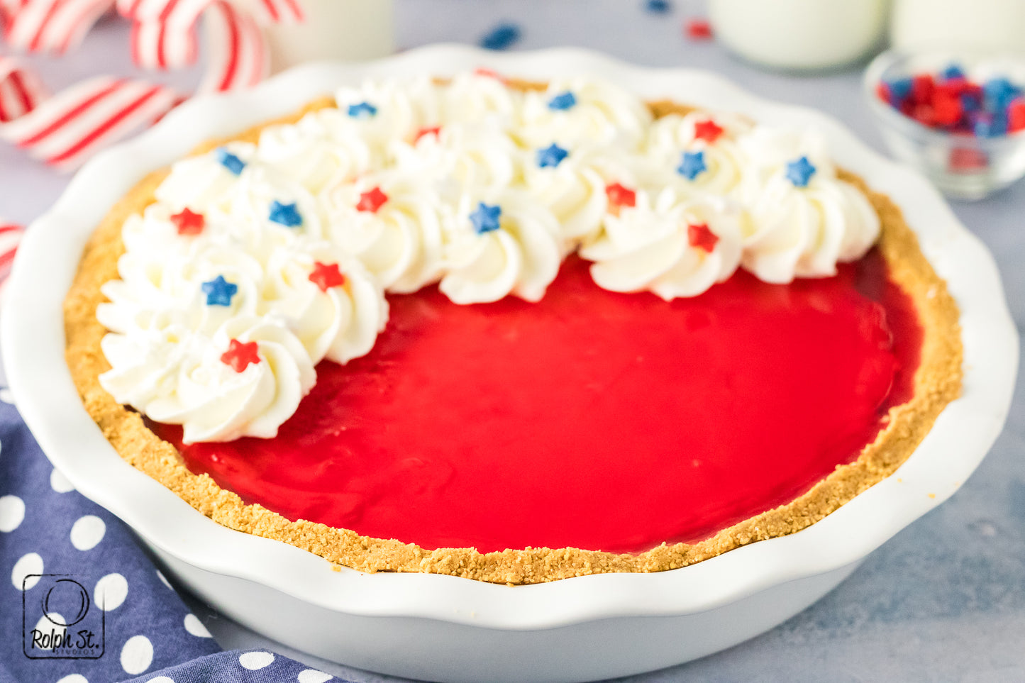Exclusive Patriotic Pie - No Bake