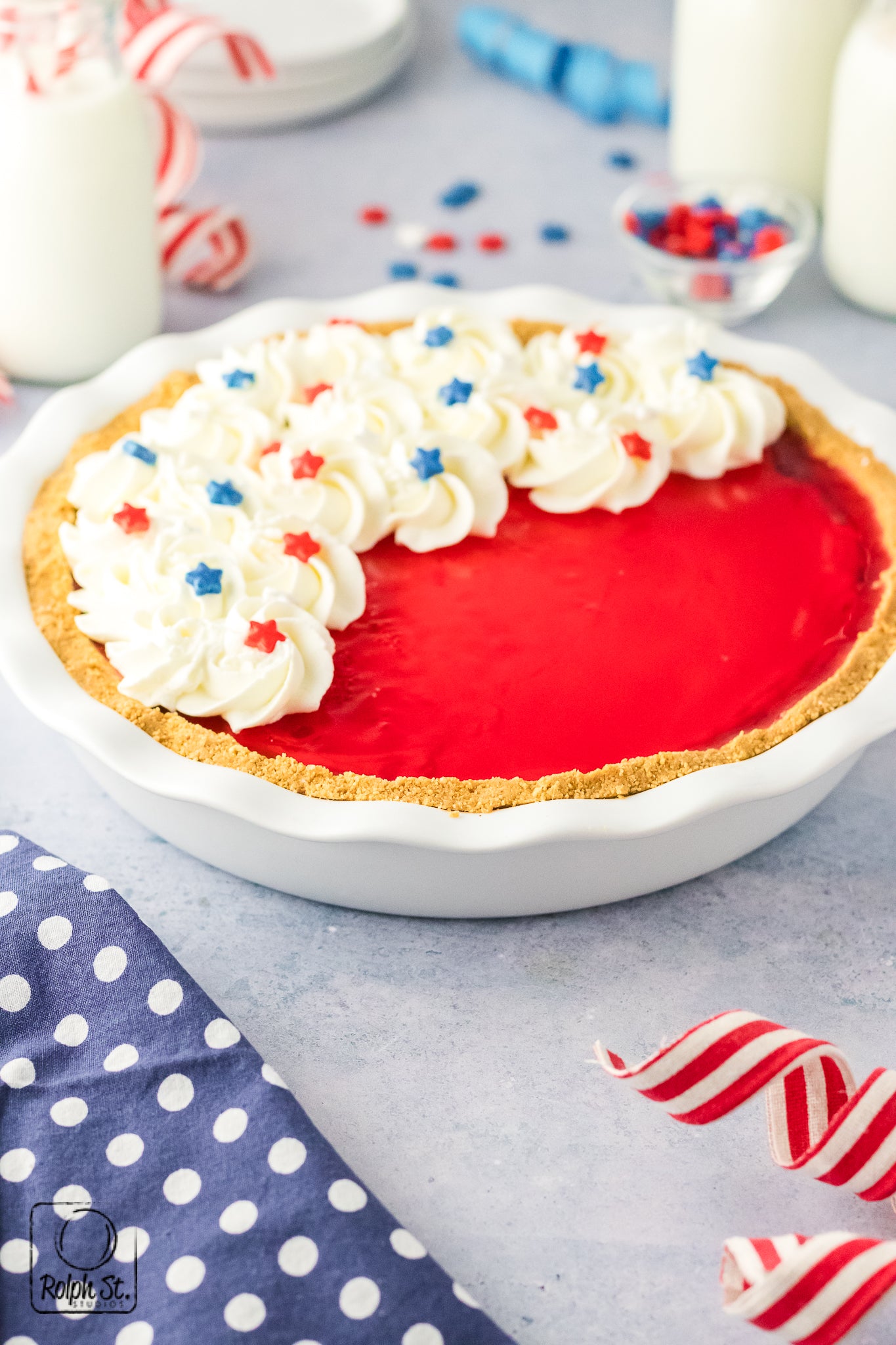 Exclusive Patriotic Pie - No Bake