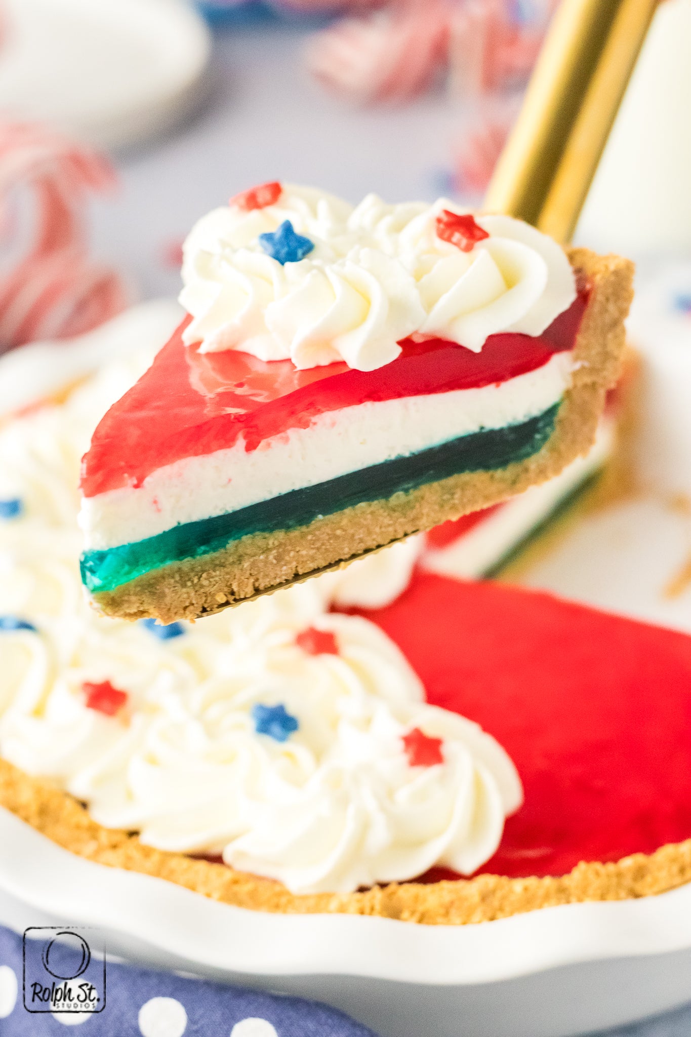 Exclusive Patriotic Pie - No Bake