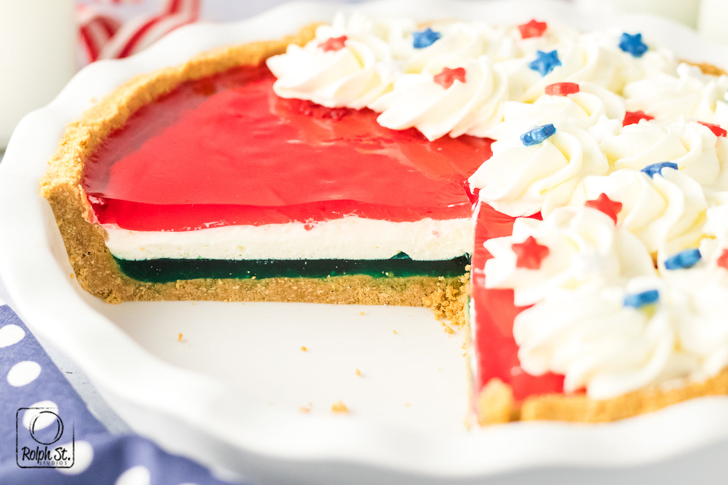 Exclusive Patriotic Pie - No Bake