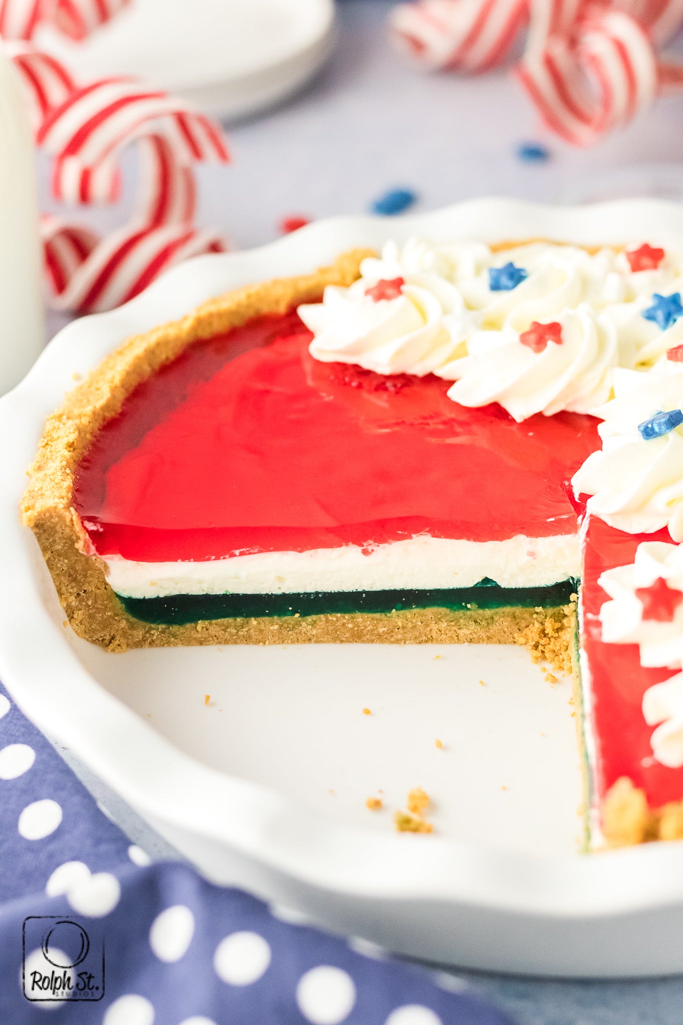 Exclusive Patriotic Pie - No Bake