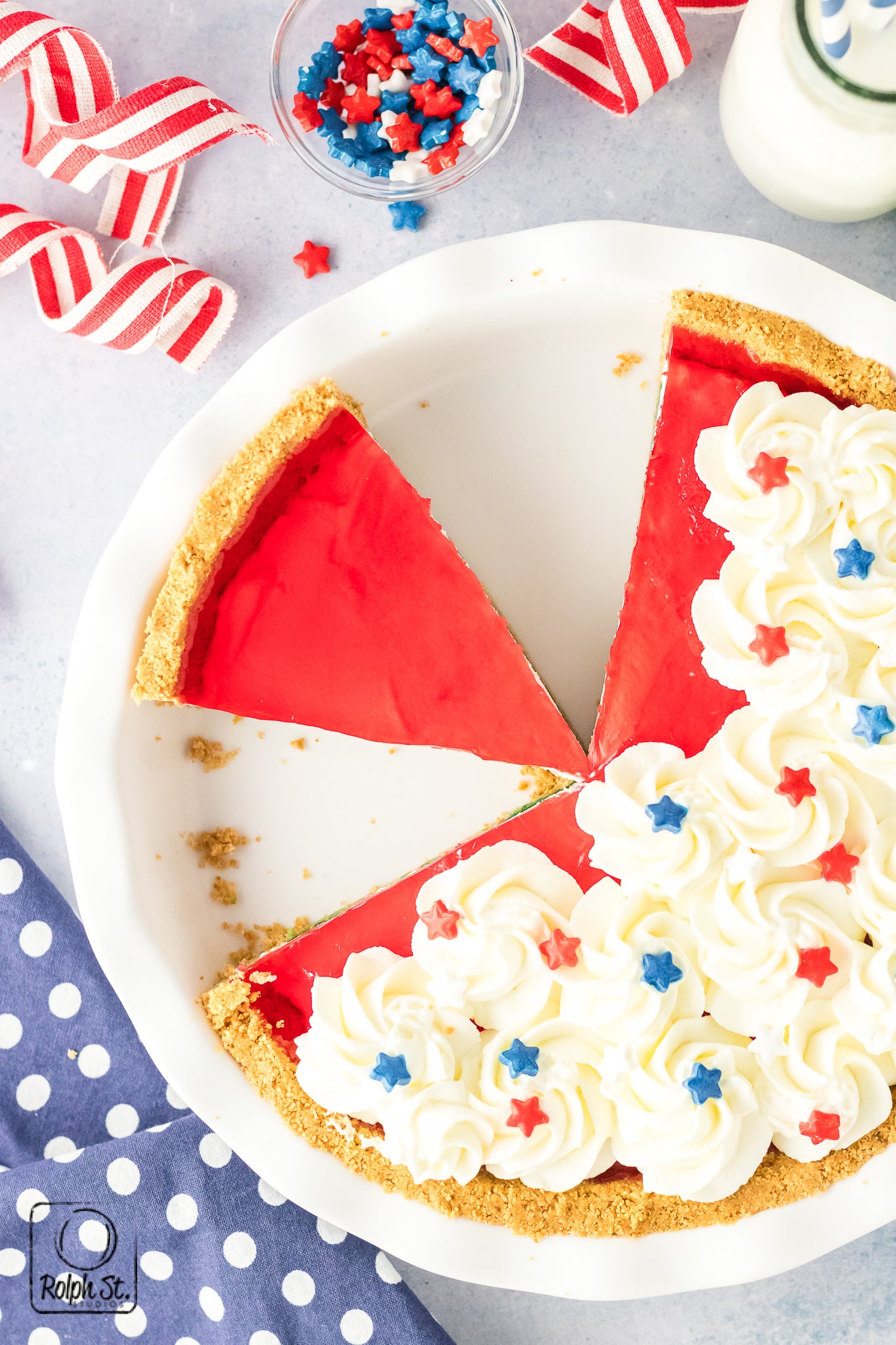 Exclusive Patriotic Pie - No Bake