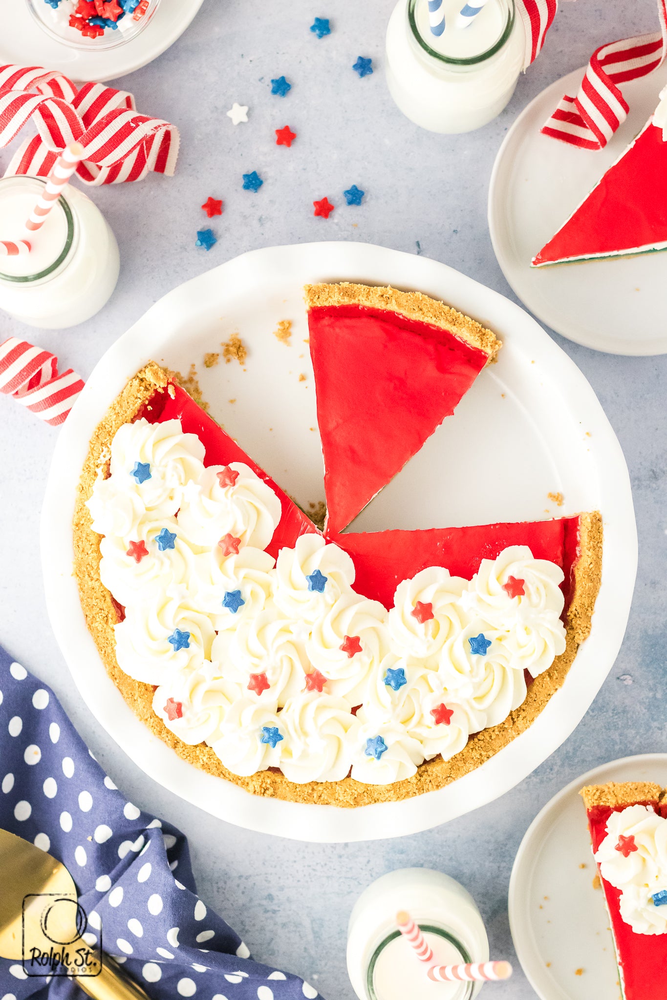 Exclusive Patriotic Pie - No Bake