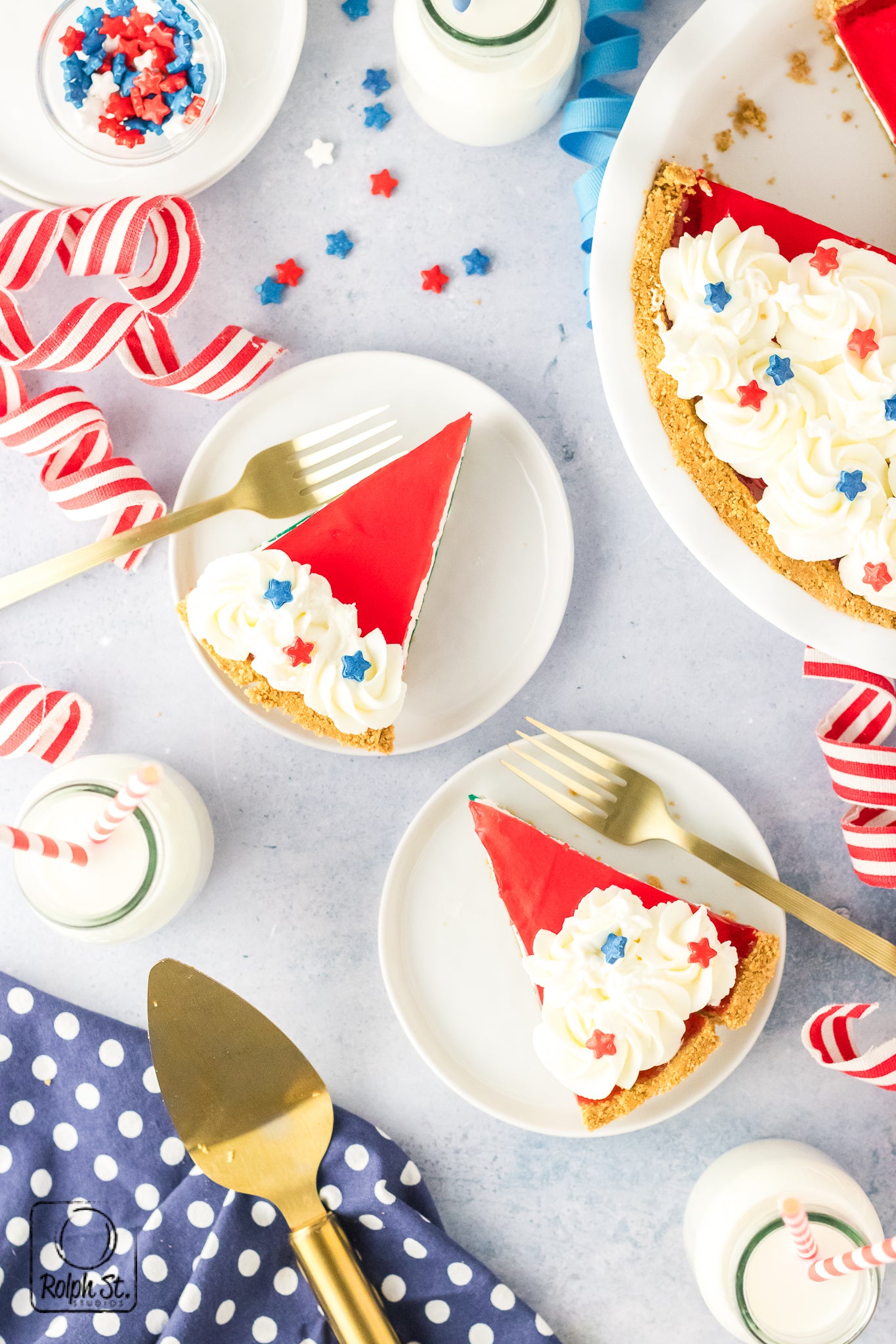 Exclusive Patriotic Pie - No Bake