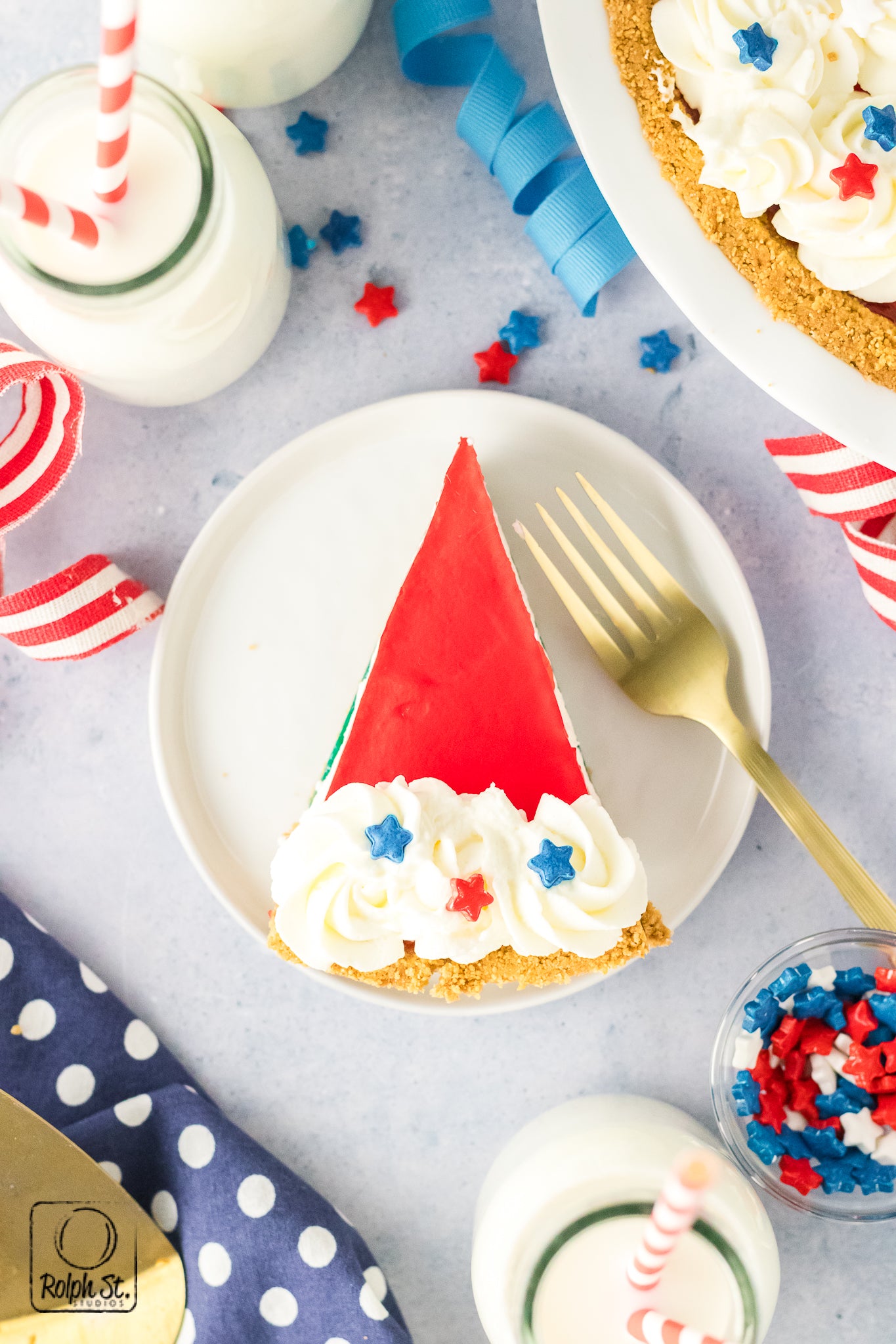 Exclusive Patriotic Pie - No Bake