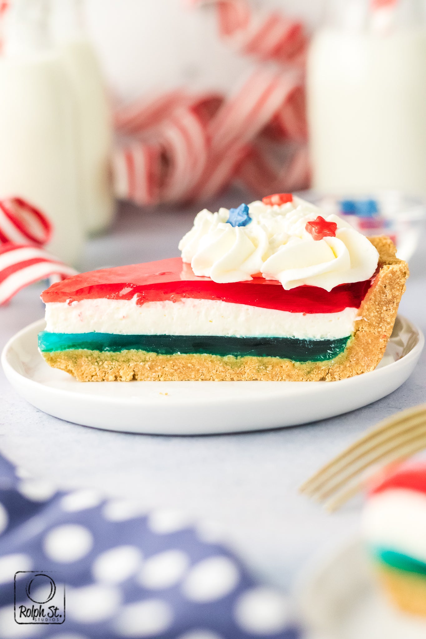 Exclusive Patriotic Pie - No Bake