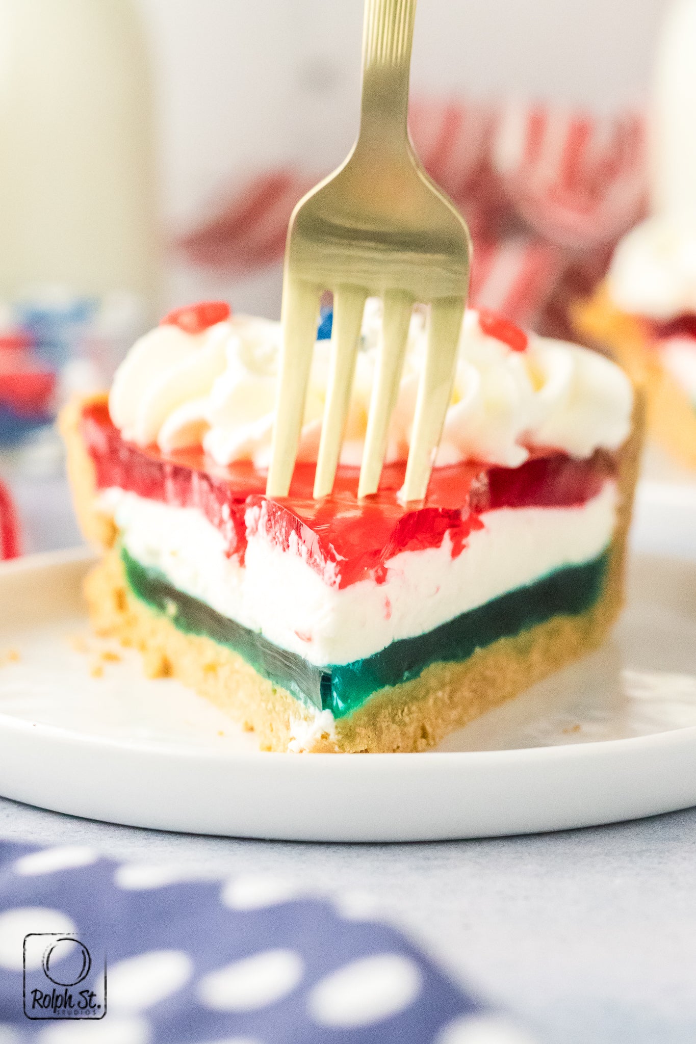 Exclusive Patriotic Pie - No Bake