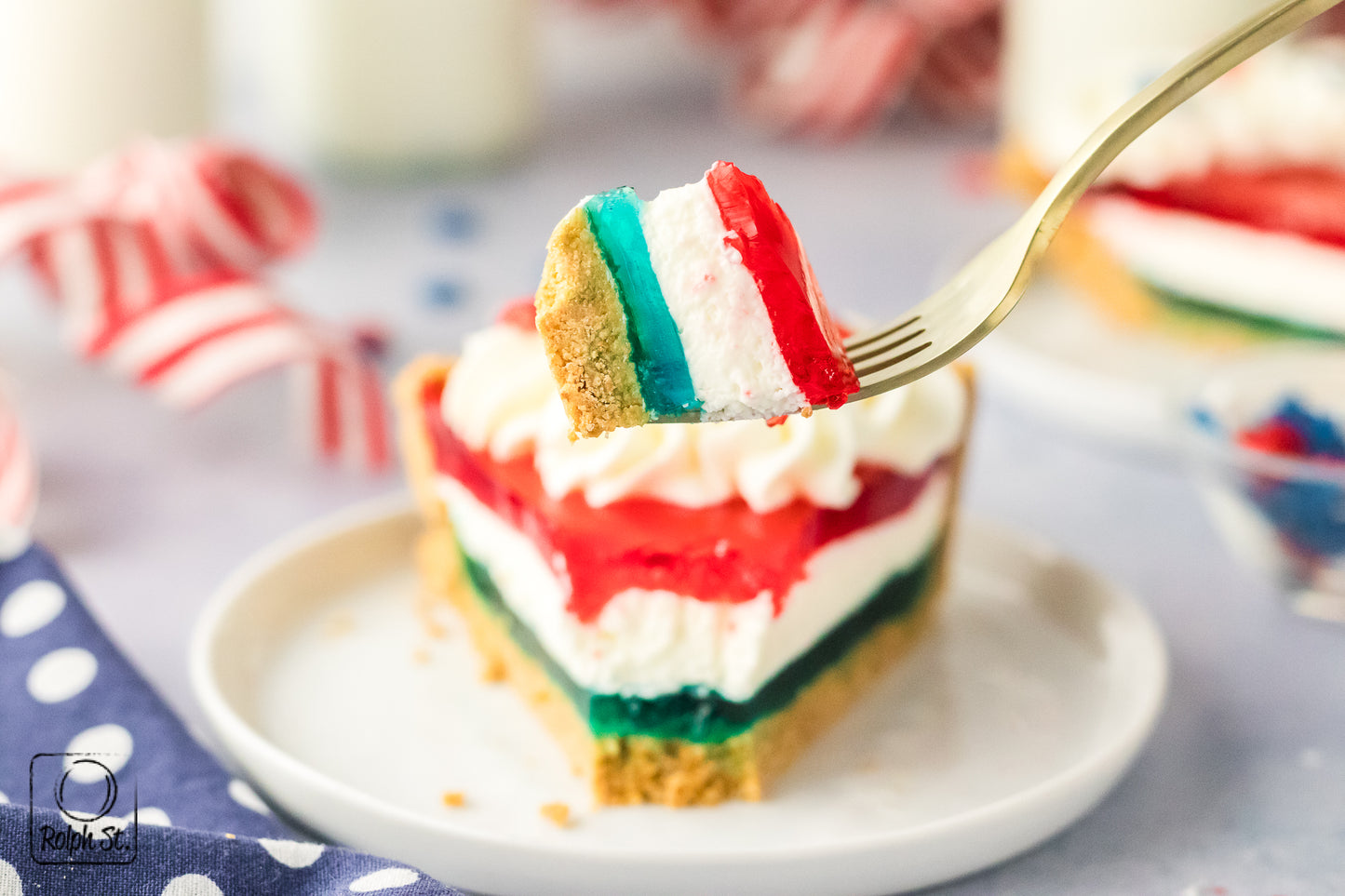 Exclusive Patriotic Pie - No Bake