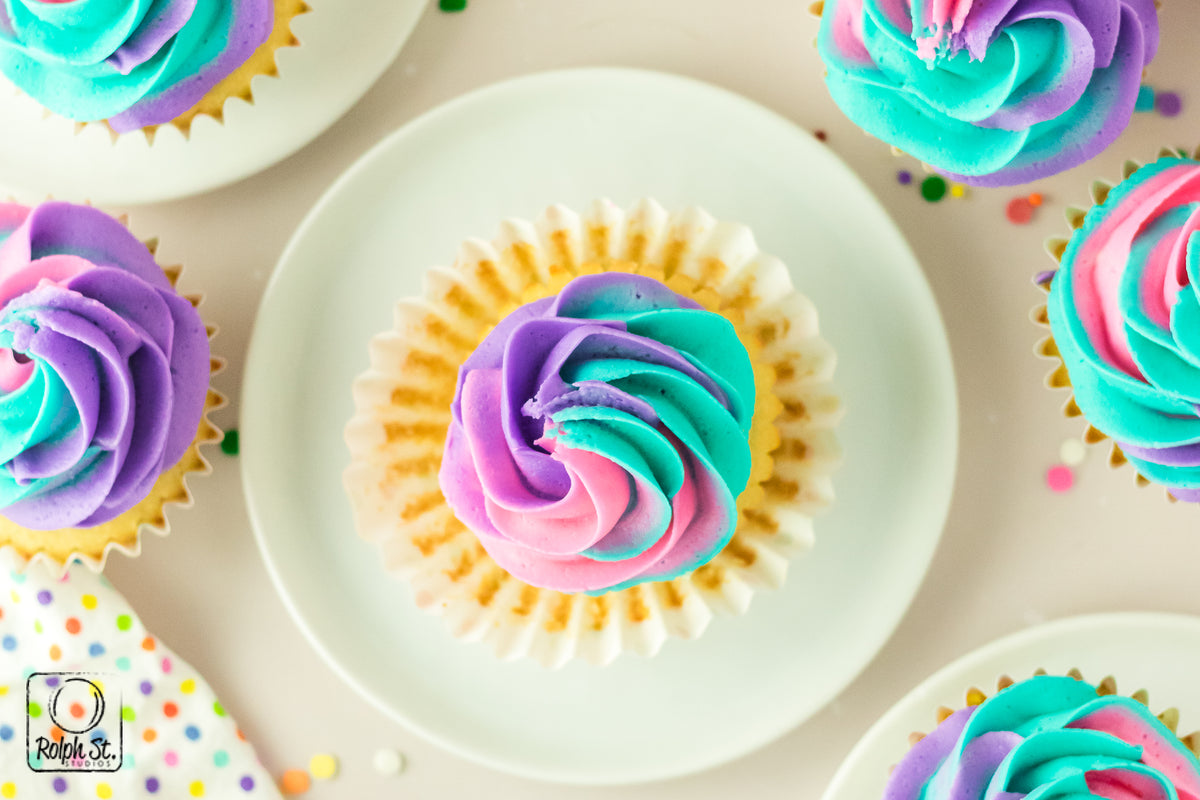 Exclusive Piñata Cupcakes