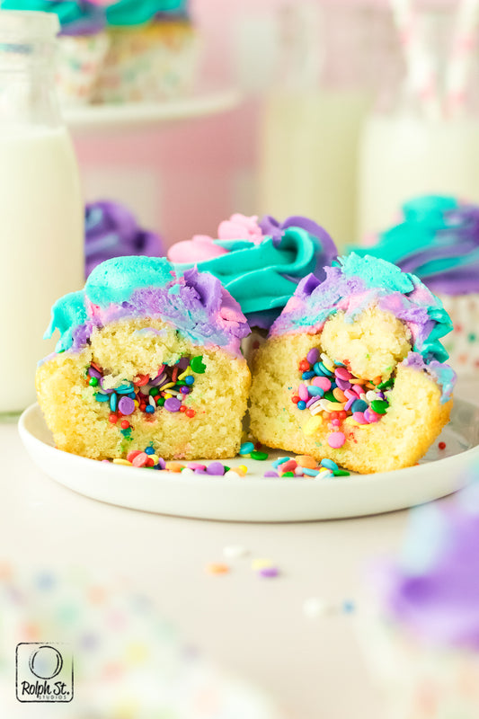 Exclusive Piñata Cupcakes