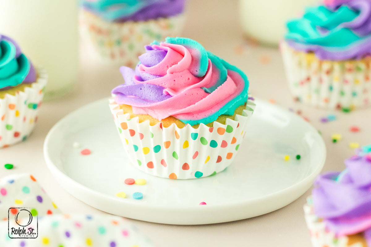 Exclusive Piñata Cupcakes