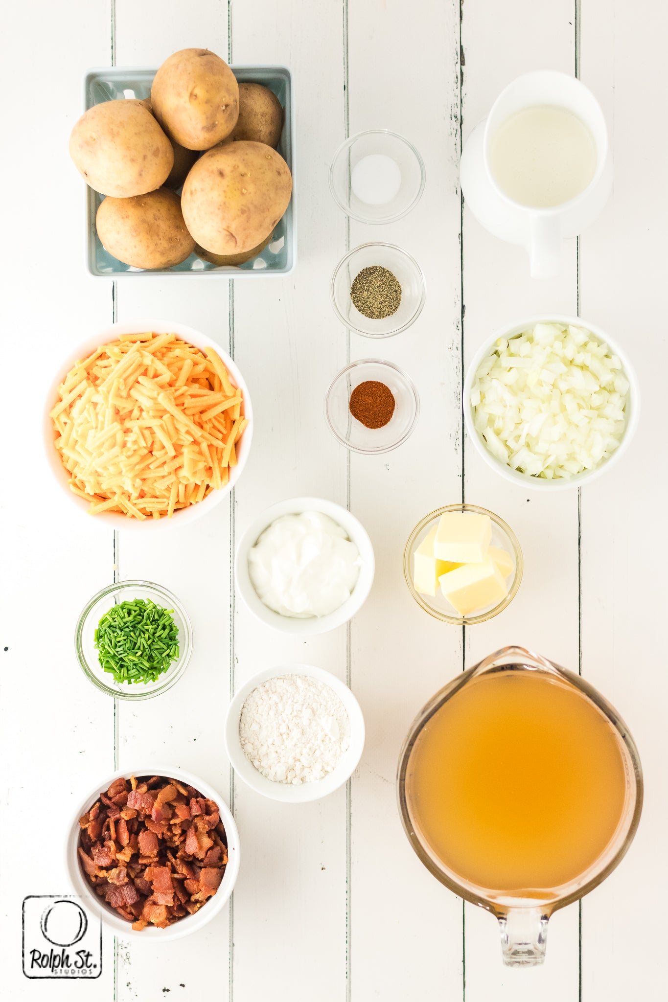 Exclusive Slow Cooker Loaded Potato Soup