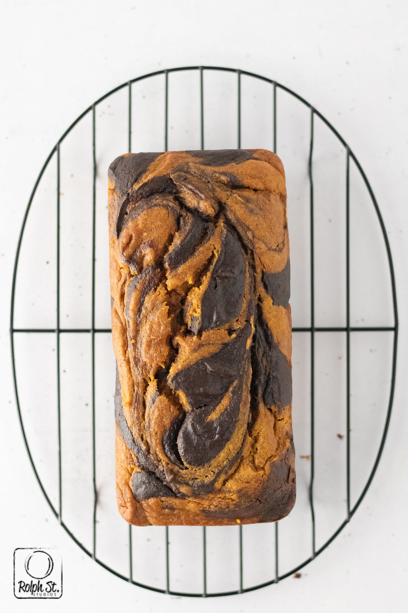 Exclusive Pumpkin Chocolate Marble Loaf