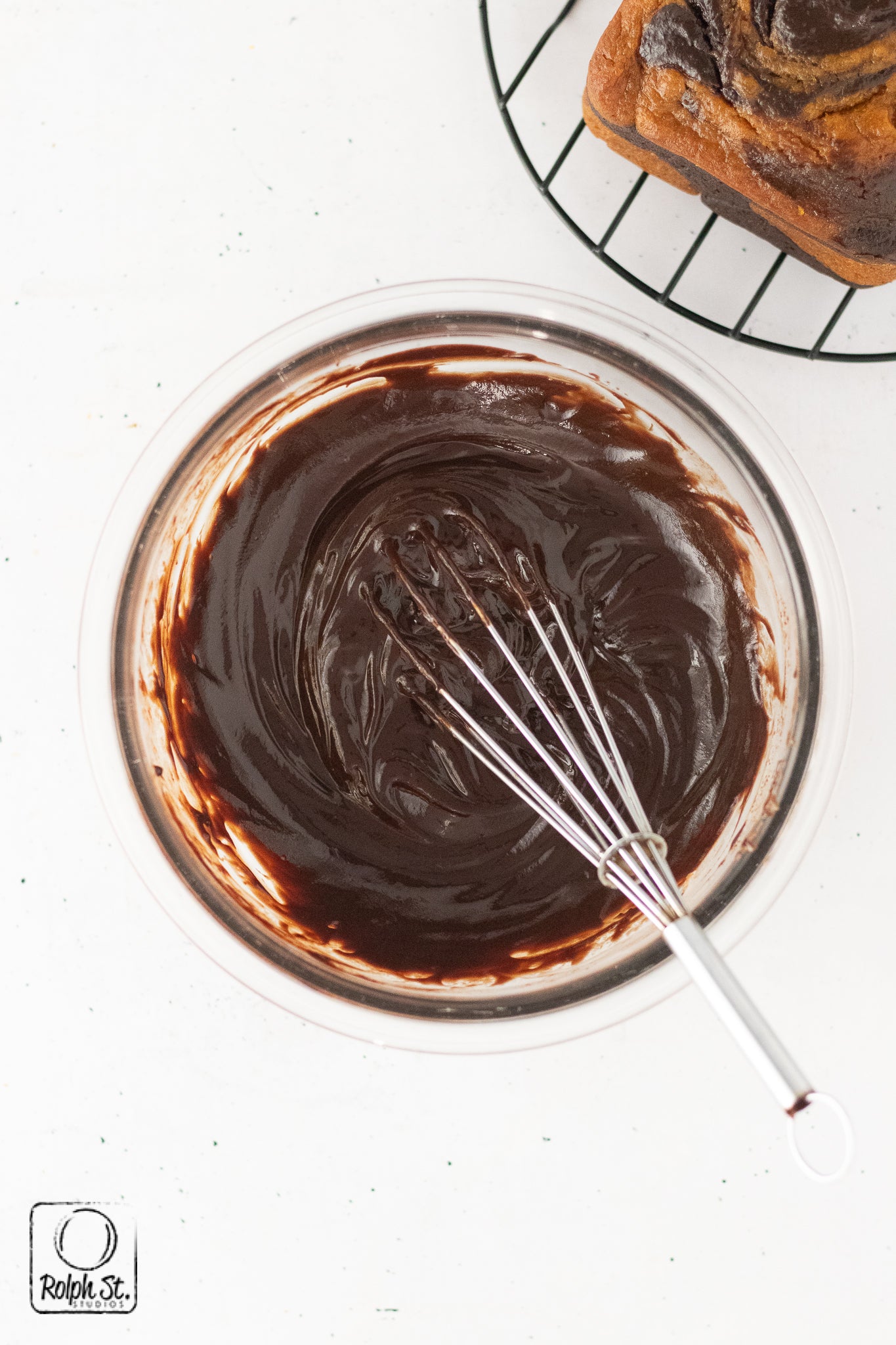 Exclusive Pumpkin Chocolate Marble Loaf