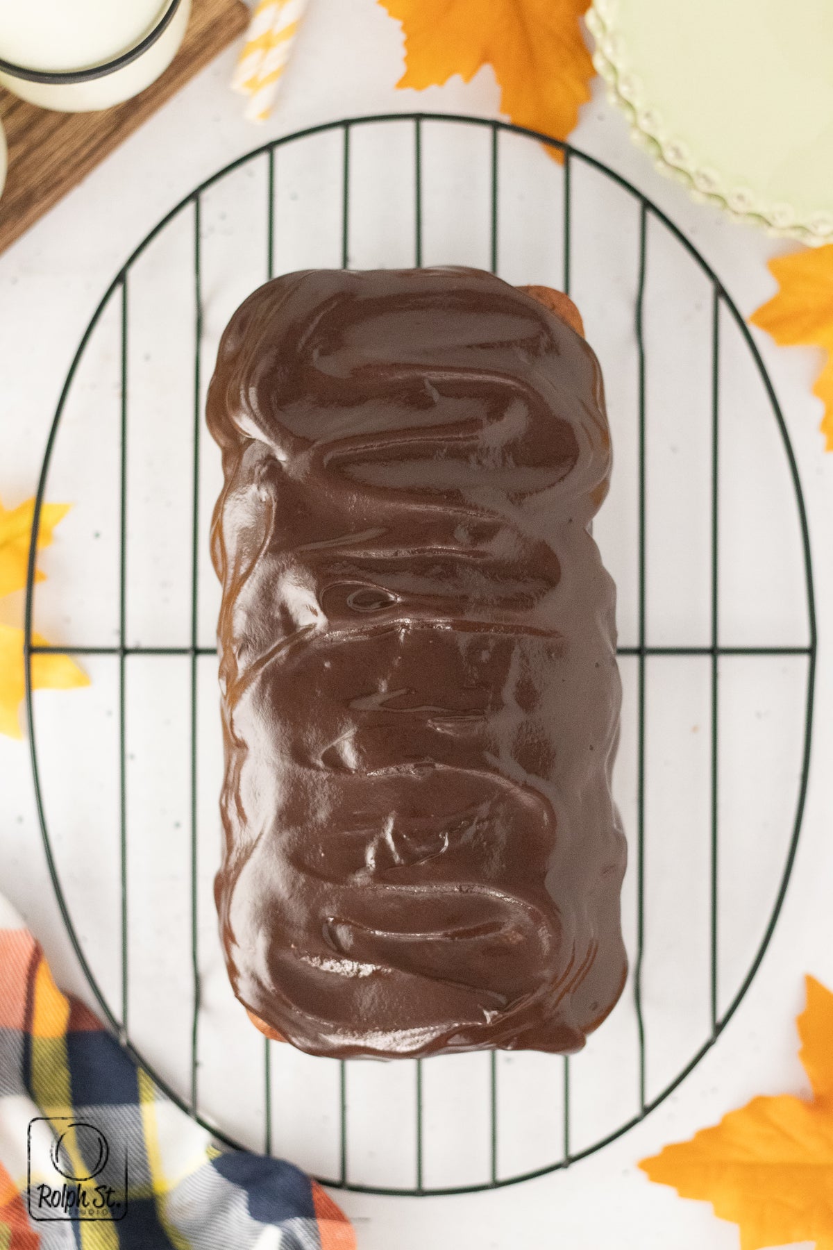 Exclusive Pumpkin Chocolate Marble Loaf