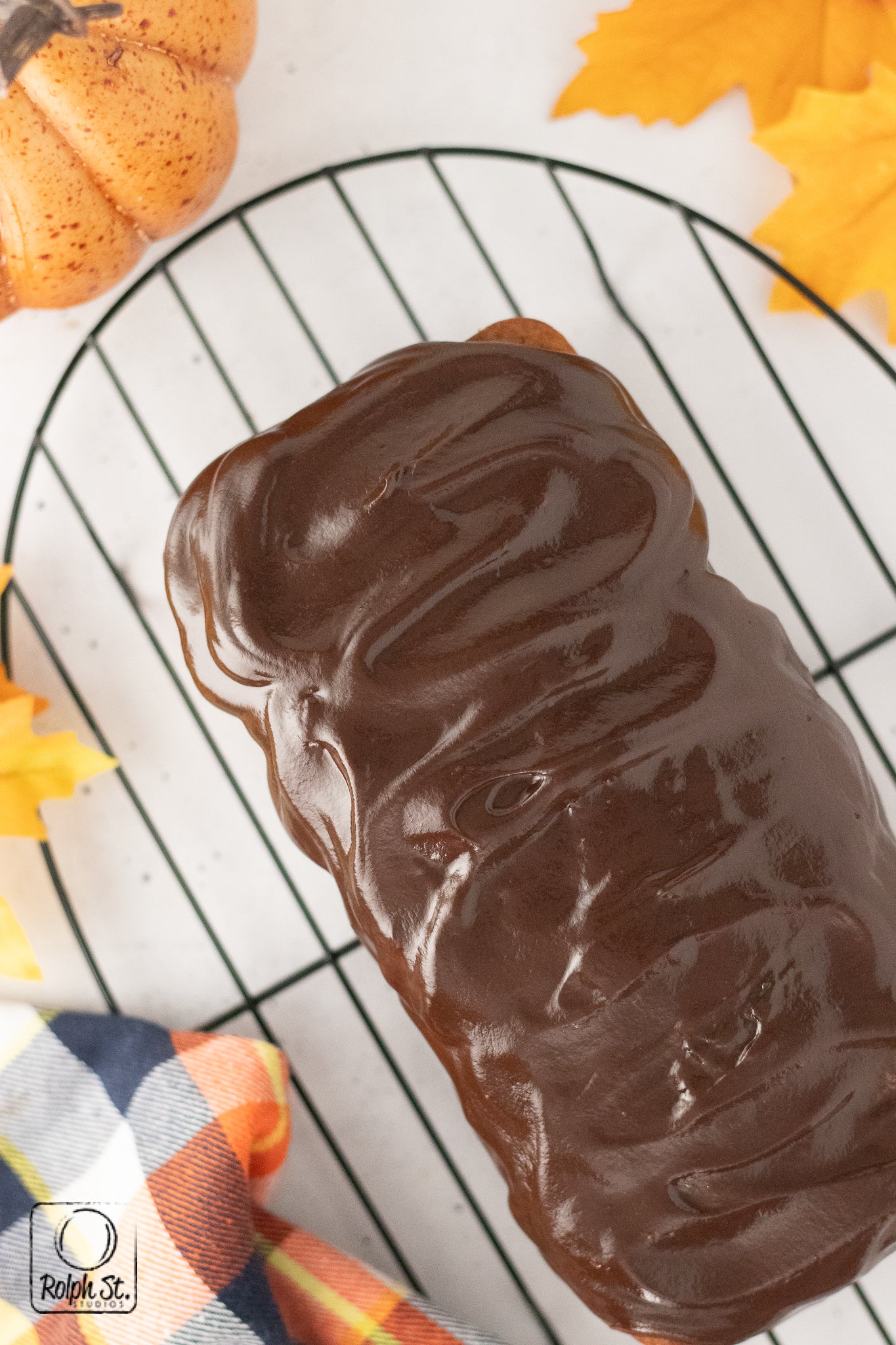 Exclusive Pumpkin Chocolate Marble Loaf
