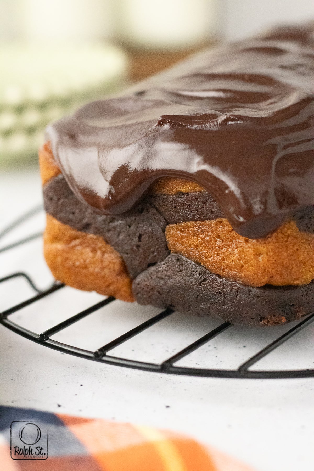 Exclusive Pumpkin Chocolate Marble Loaf