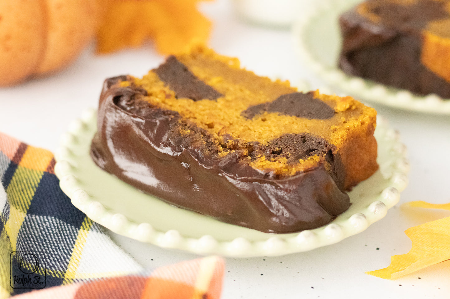 Exclusive Pumpkin Chocolate Marble Loaf