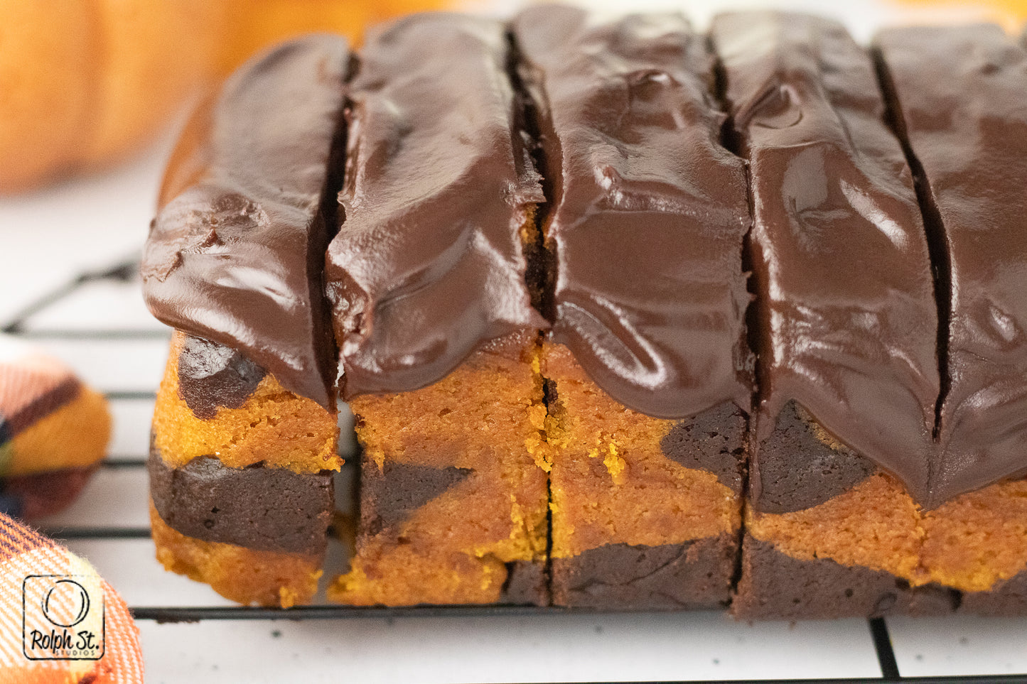 Exclusive Pumpkin Chocolate Marble Loaf