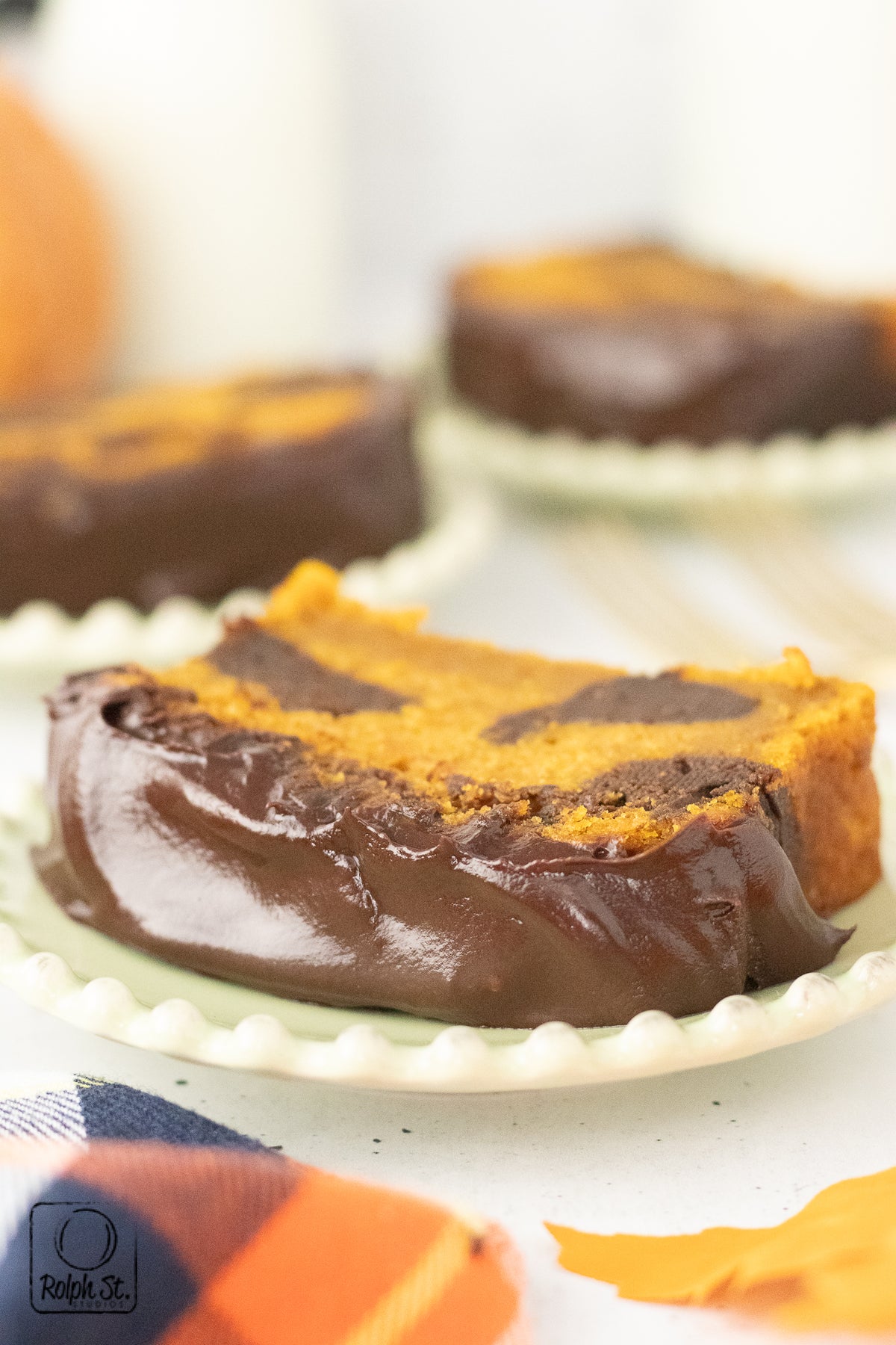 Exclusive Pumpkin Chocolate Marble Loaf