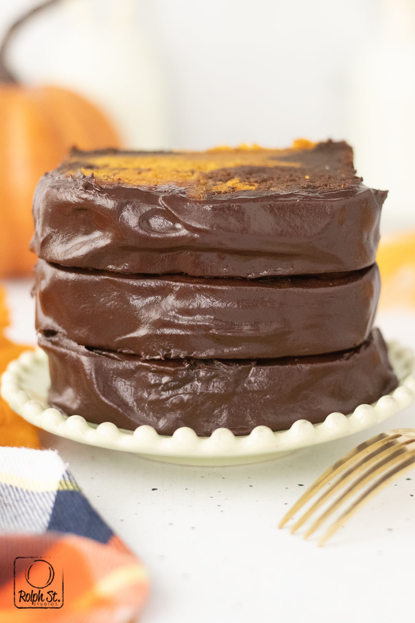 Exclusive Pumpkin Chocolate Marble Loaf