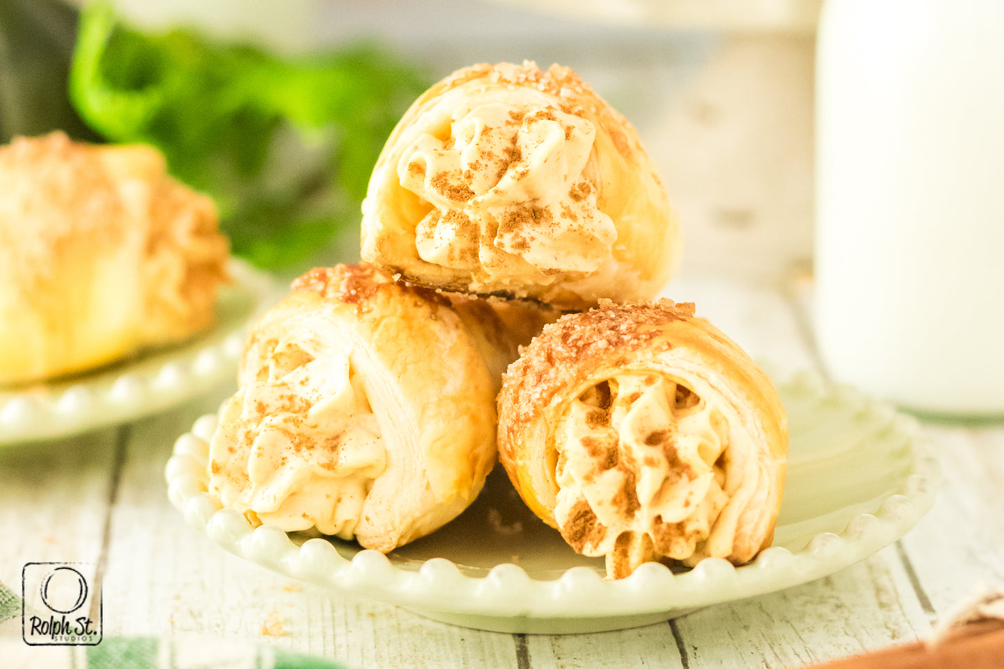 Exclusive Pumpkin Cream Horns